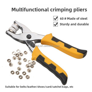 <span class=keywords><strong>Pince</strong></span> à bouton de pression de 6 pouces <span class=keywords><strong>Pince</strong></span> à ongles à pression manuelle <span class=keywords><strong>Pince</strong></span> à riveter à pression d'installation de quatre boutons - Product Image 3