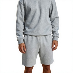 Shorts d'extérieur haute performance en molleton de coton, coupe classique, matière douce, confortables pour le quotidien, bas décontractés et actifs - Product Image 4