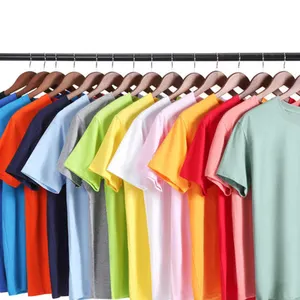 Tùy Chỉnh Biểu Tượng Quần Áo Màu Đen Thời Trang Phố Crew Cổ T-Shirts Cho Nam Giới 100% Cotton T-Shirt Rắn