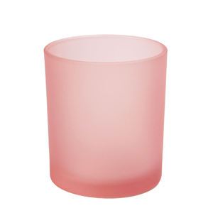 Biểu Tượng Tùy Chỉnh Frosted Thủy Tinh Rỗng Nến Lọ Bán Buôn Nến Màu Đỏ <span class=keywords><strong>Container</strong></span> Với Nắp Bằng Gỗ Cho Trang Trí Nội Thất Món Quà Cưới Bao Bì - Product Image 4