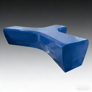 Banc moderne en fibre de verre de qualité commerciale Y2007 en forme d'arbre, durable, pour l'extérieur, idéal pour les parcs, les hôpitaux et les centres commerciaux - Product Image 6