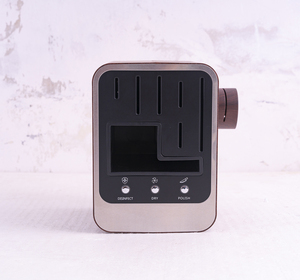 Ensemble de couteaux de cuisine en bloc en plastique 2025 – Vente chaude, le plus populaire, innovation commerciale avec support et aiguiseur SKD005 P - Product Image 6