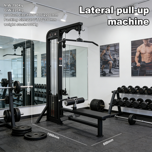 Machine multifonctionnelle de tirage vertical et de rame assise pour la musculation du dos à domicile et en salle de sport professionnelle - Product Image 6