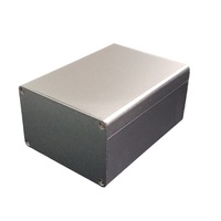 Dapat disesuaikan 90*59 Mini PC kotak kontrol aluminium Aloi casing baterai penutup elektronik IP54 nilai berat ringan tahan lama