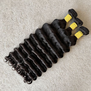 Paquete de Cabello Humano Virgen Vietnamita 100% Sin Procesar, Ondulado Profundo, de 8 a 30 Pulgadas, Color Negro Natural - Product Image 4