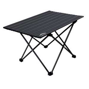Outdoor <b>Folding</b> <b>Table</b> Portable Egg Roll <b>Table</b> Lightweight Rectangular Foldable Picnic Camping Road Trip Use Obsidian Black - Product Image 5