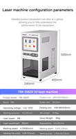 Machine laser UV TBK 958ZE 5W pour le démontage du cadre de téléphone portable, l'élimination du verre arrière et la séparation du verre d'écran, outil de réparation