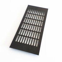 Custom made aluminum air vent cover for wall side