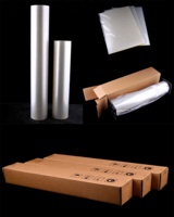 Film PET transparent 75um pour impression jet d'encre éco-solvant, film sérigraphique imperméable pour Mimaki Roland HP Canon