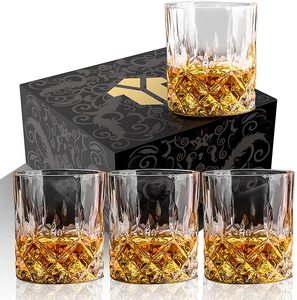 Bicchieri vecchio stile per bere rocce bicchieri di cristallo Whisky Cocktail Cognac Vodka Gin <span class=keywords><strong>Tequila</strong></span> per gli uomini delle donne - Product Image 3