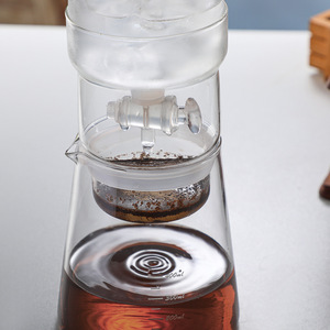 Ensemble de cafetière en verre borosilicaté <span class=keywords><strong>Cold</strong></span> <span class=keywords><strong>Brew</strong></span> Goutteur glacé <span class=keywords><strong>pour</strong></span> produit de café parfait - Product Image 6
