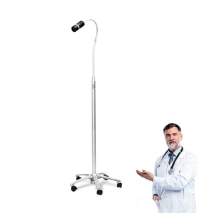 IN-JCU03 Lámpara de Examen LED Eléctrica Portátil con Soporte de Pie para Clínica, Examen de Emergencia, Certificación CE, 5200K, CRI 96 - Product Image 1