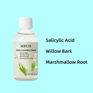 Tonique à l'écorce de saule naturelle et à l'acide salicylique avec de la niacinamide <span class=keywords><strong>pour</strong></span> les peaux sujettes à l'acné |   Nourrir en profondeur et éclaircir |   Formule douce - Product Image 3