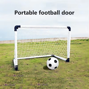 But de football pliable transfrontalier pour enfants, jouet de football simple et portable, pour la maternelle, intérieur/extérieur, <span class=keywords><strong>en</strong></span> matériau PP, sans nœuds - Product Image 2