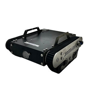 9 km/h TINS-3 Kleine billige selbst fahrende All-Terrain-Fahrzeuge Gummi ketten roboter Chassis - Product Image 1