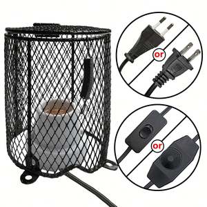 Защитный сетчатый чехол для термолампы, защитный абажур для тепловой лампы, защитный чехол для потолочной тепловой лампы, защитный чехол для инфракрасной лампы для террариума - Product Image 2