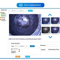 Lampe de mesure des insectes DaringFish avec identification IA intelligente et traitement infrarouge lointain, garantie 2 ans pour les terres agricoles