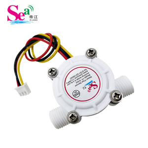 Capteur de débit d'eau à effet Hall avec interface G1/4, filetage mâle à 2 points, machine RO pour distributeur d'eau/purificateur d'eau, OEM personnalisé - Product Image 4