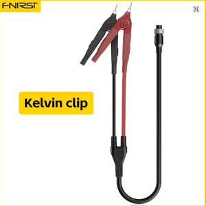 เครื่องวัดความต้านทานภายในแบตเตอรี่ FNIRSI HRM-10 พร้อมคลิปหนีบแบบเคลวิน สำหรับแบตเตอรี่ 18650 26650 หัววัดแบบปากกาพร้อมคลิปหนีบ อุปกรณ์เสริม ความแม่นยำ 0.5% - Product Image 3