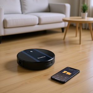 Aspiradora Robótica GeekSmart con 1800Pa de Succión, Control por Aplicación Wi-Fi, Autocarga Automática, Uso Doméstico - Product Image 2