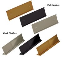 Placa de Identificación de Aleación de Aluminio con Nombre y Número Personalizados, Impresión UV Moderna, 2*8 o 2*10