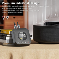Receptor de Música en Streaming 1Mii, Receptor de Audio Bluetooth 5.1 de Alta Resolución LDAC con Chip DAC, Adaptador Bluetooth para Altavoces y Amplificadores