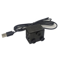 Mini DC 5 - 12V prise USB vente chaude aquarium pompes submersibles, pas cher ménage muet et pompes
