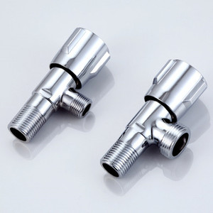 Válvula angular Zimani de 20 mm con rosca macho, válvula de tres vías de latón para grifo de suministro de agua, uso doméstico - Product Image 1