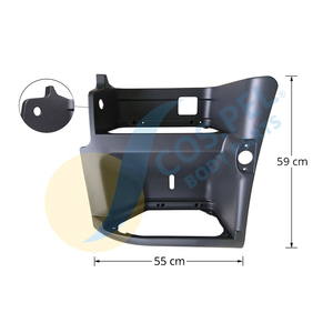 Fiable marque italienne FOOTSPEP LH GRIS RAL 7021 PP + GF matériel pour RENAULT NOUVEAU PREMIUM FE - Product Image 1