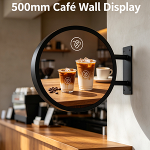Écran LED circulaire extérieur P2.5 500/350 mm, panneau vidéo circulaire avec offre spéciale - Produit le plus vendu pour la publicité en magasin - Product Image 3
