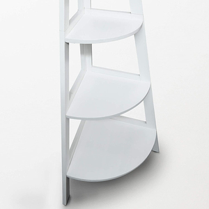 Wholesale Simple Stylish Multiple Color <strong>Corner</strong> <strong>Units</strong> <strong>Living</strong> <strong>Room</strong> Furniture Mini PVC Pipe and Wood 5 Layers <strong>Corners</strong> Cabinet - Product Image 6