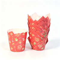 Gobelets en papier pour cupcakes, imprimés sur mesure, résistants à l'huile, doublures jetables pour la cuisson de gâteaux, pour la maison et la boulangerie