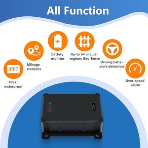 อุปกรณ์ติดตาม GPS 4G T-234 IP67กันน้ำแบบเรียลไทม์5ปีใช้แบตเตอรี่ระบบ Geo-Fencing แดชบอร์ดการจัดการยานพาหนะแอปแอนดรอยด์สำหรับเช่ารถ - Product Image 4