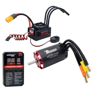 Moteur Brushless <span class=keywords><strong>Rocket</strong></span> <span class=keywords><strong>V2</strong></span> Étanche 3665 3800KV 3150KV 2750KV 2200KV avec ESC 80A pour Voiture RC 1/10 et Crawler RC - Product Image 2
