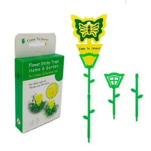 Full Set Box Packing Insectcide Trap Yellow Glue Board Butterfly Shaped Traps Designed by GN Technology