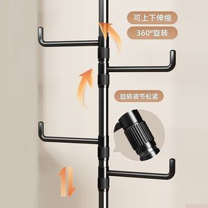 Youhui Floor Standing <b>Clothes</b> <b>Rack</b> Extendable Space Saving Minimalist Design For Bedroom Entryway Multi Functional Clothing - Product Image 3
