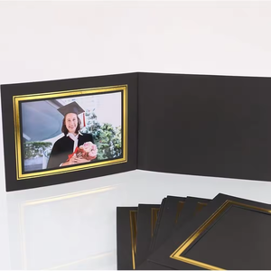 Porte-photos pliable en carton 4x6 pouces pour portraits, Noël, mariage, anniversaire - Product Image 5