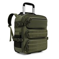 Sac à dos tactique personnalisable pour ordinateur portable avec doublure en polyester imperméable, capacité de 36 à 55 L, pour les voyages en plein air et le camping