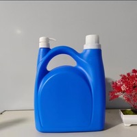 Offre Spéciale de haute qualité 3L 4L 5L en plastique HDPE liquide détergent à lessive bouteille Offre Spéciale double extrémité avec bouchon de la couronne d'étanchéité