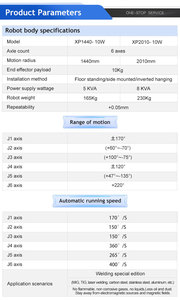 Robots industriels / Bras robotisé industriel / Robot de soudage industriel / Bras robotisé industriel à 6 axes - Product Image 5