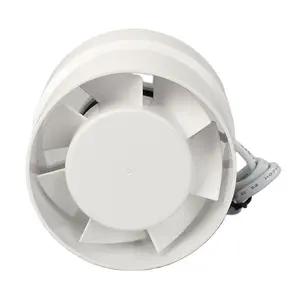 4 6 8 10 12 inch High Speed Industrial Iron pipe Wall Mount Bathroom Kitchen Ventilation Inline Duct Blower Exhaust Fan