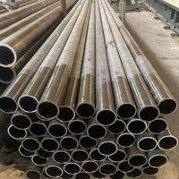 Tube en acier sans soudure rectifié de haute précision, tolérance H8 H9, taille personnalisée, pour cylindre hydraulique de machines d'ingénierie
