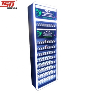 Tobacco Cabinet Tobacco Display Rack Tobacco Shop Metal Tobacco And Cigarette Display Furniture Cabinet Cigarette Sale Rack Stand With Pusher