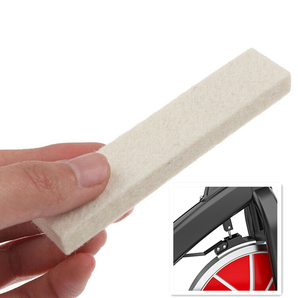 Большие фрикционные настраиваемые шерстяные войлочные тормозные колодки для спиннинга велосипеда аксессуары для тренажерного зала и фитнеса