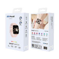 Reloj Inteligente Miccell 1.72 TFT LCD con Pantalla Táctil 4G, Brújula, Correa de Silicona, Monitor de Salud, GPS, Rastreador de Actividad Física, Resistente al Agua, Unisex