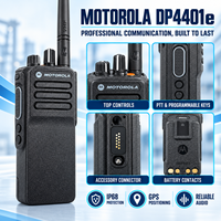 Radio portable Motorola DP4401e XiR P8608i XPR7350e DGP8050e VHF UHF Radio bidirectionnelle DMR GPS IP68 pour entreprise, hôtel, commerce de détail, entrepôt