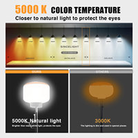 BBIER Dimmable CCT Led 60W 80W 100w150W 200W 300W 400w 500w 600watt Portable Led Ballon Tour Lumineuse pour Camping Lampe