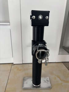 Nouveau 5000LB Transmission Crics Remorque Sécurité Stabilisateur Jack Tracteur Jambes Stand Tricycle <span class=keywords><strong>Dolly</strong></span> Remorque Pièces Tuyau Cylindrique - Product Image 6