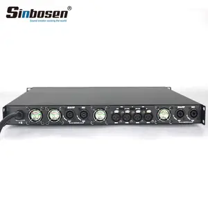 Sinbosen K4-1700 Digital, 4 Saluran Audio Profesional 4000 Watt 4 Saluran Kelas D Amplifier dan Kompartemen