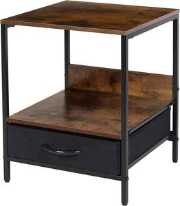 Bedside Cabinet Drawer Type <strong>Storage</strong> Rack Easy to Assemble <strong>Corner</strong> <strong>Table</strong> - Product Image 1